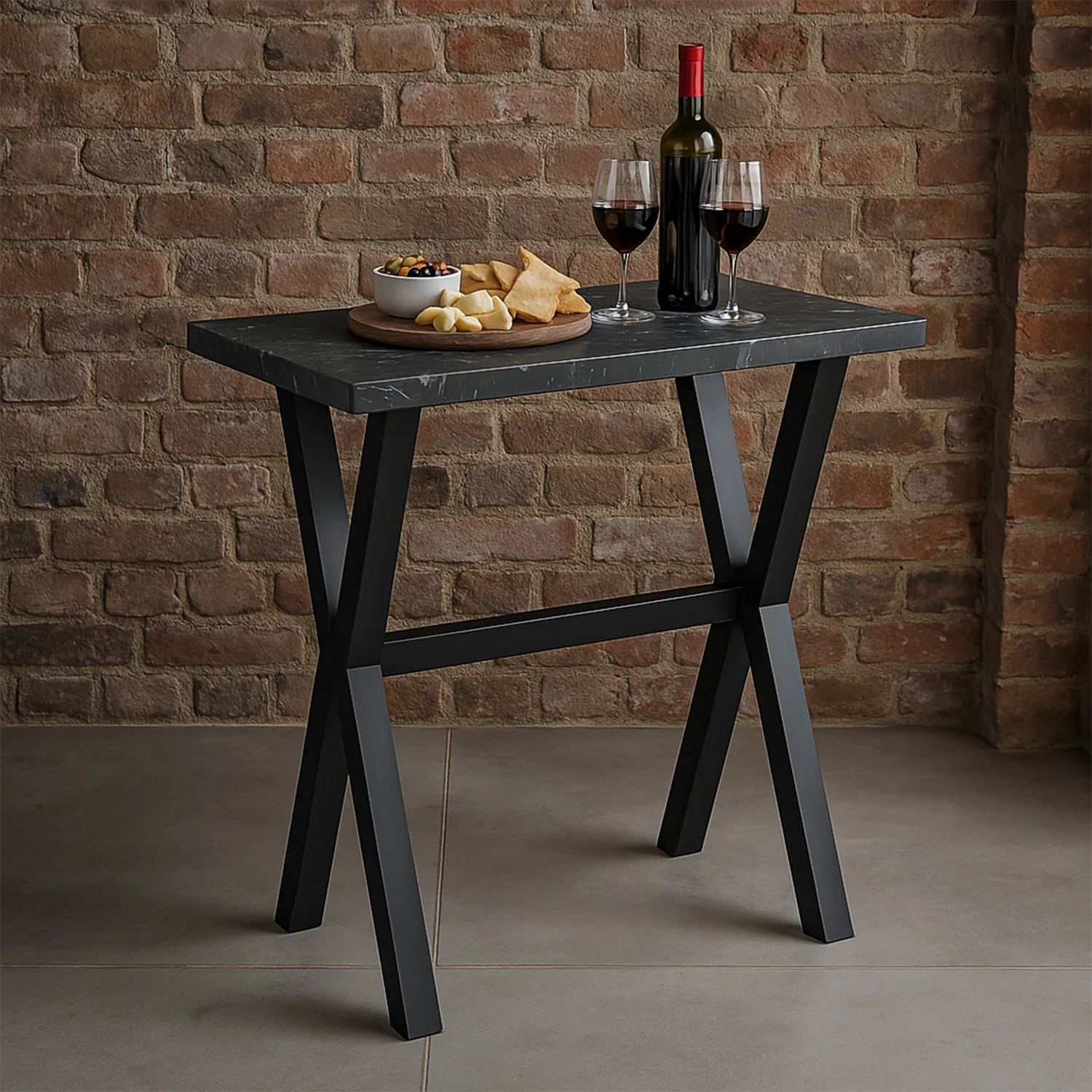 B-Ware Bartisch ARNE, Marmor Optik