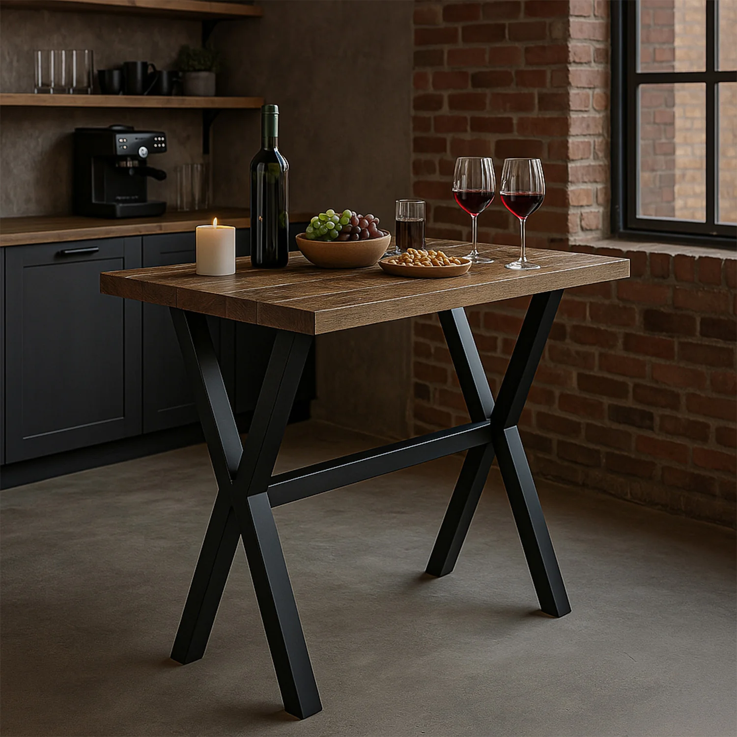 B-Ware Bartisch ARNE, Texaseiche Optik