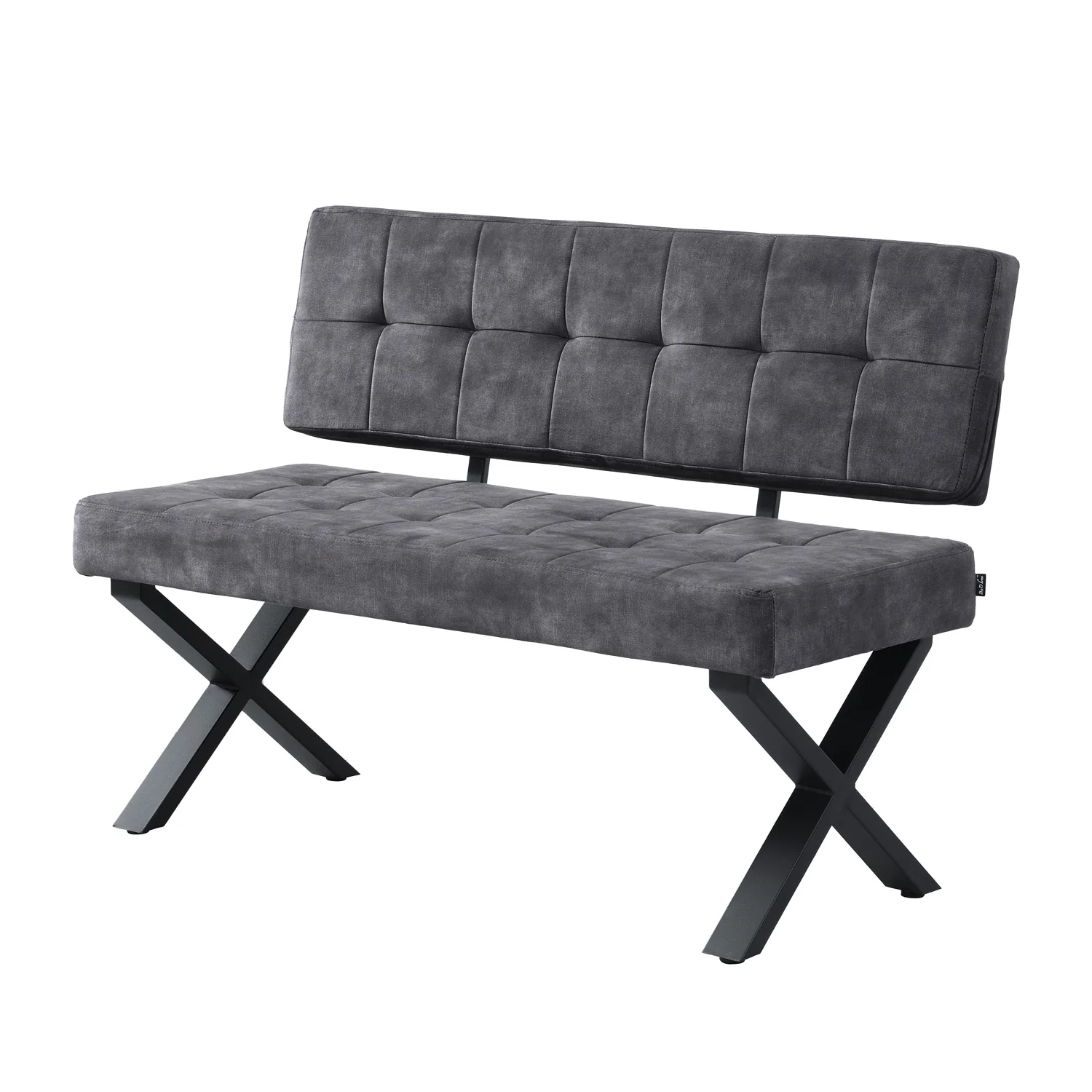 B-Ware Sitzbank KAREN, Anthrazit, 120cm