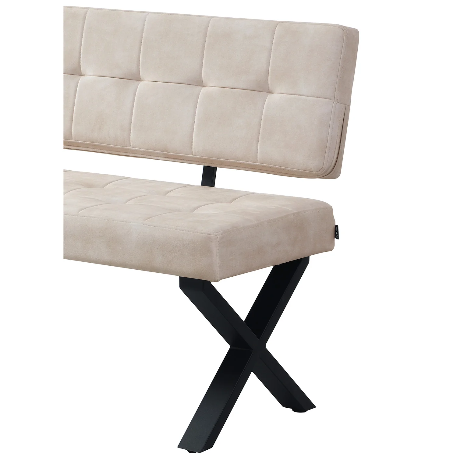 B-Ware Sitzbank KAREN, Grau, 120cm - Image 3