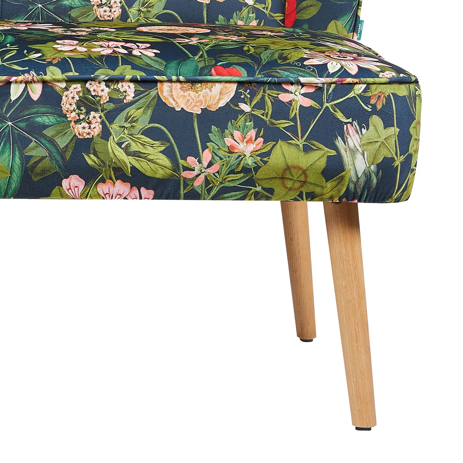 B-Ware Sitzbank Sophia, Blumen in 140cm, Federkernpolsterung - Image 4