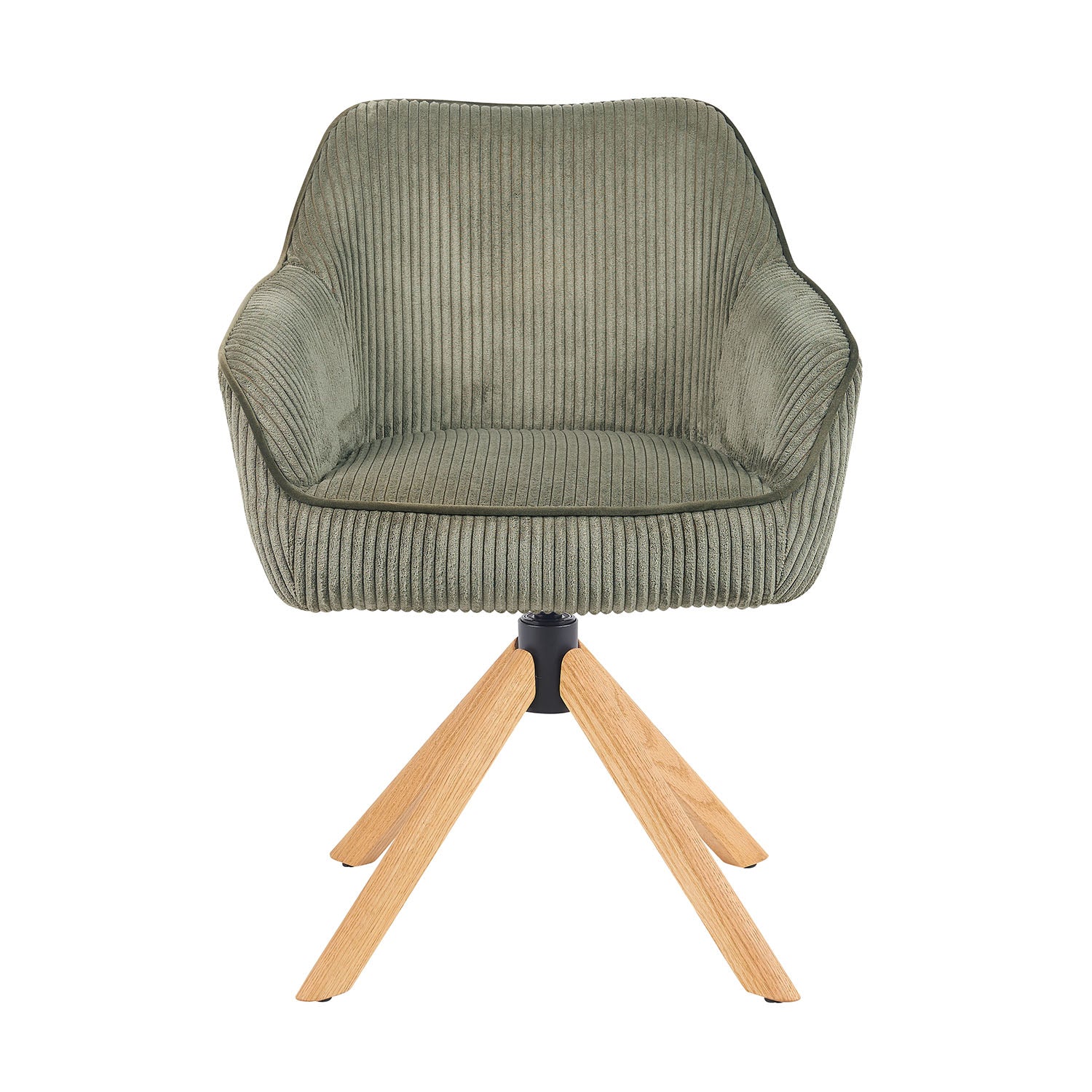 Esszimmerstuhl Mika-Luis 2er-Set 360° drehbar Federkern Eiche geölt - Image 19