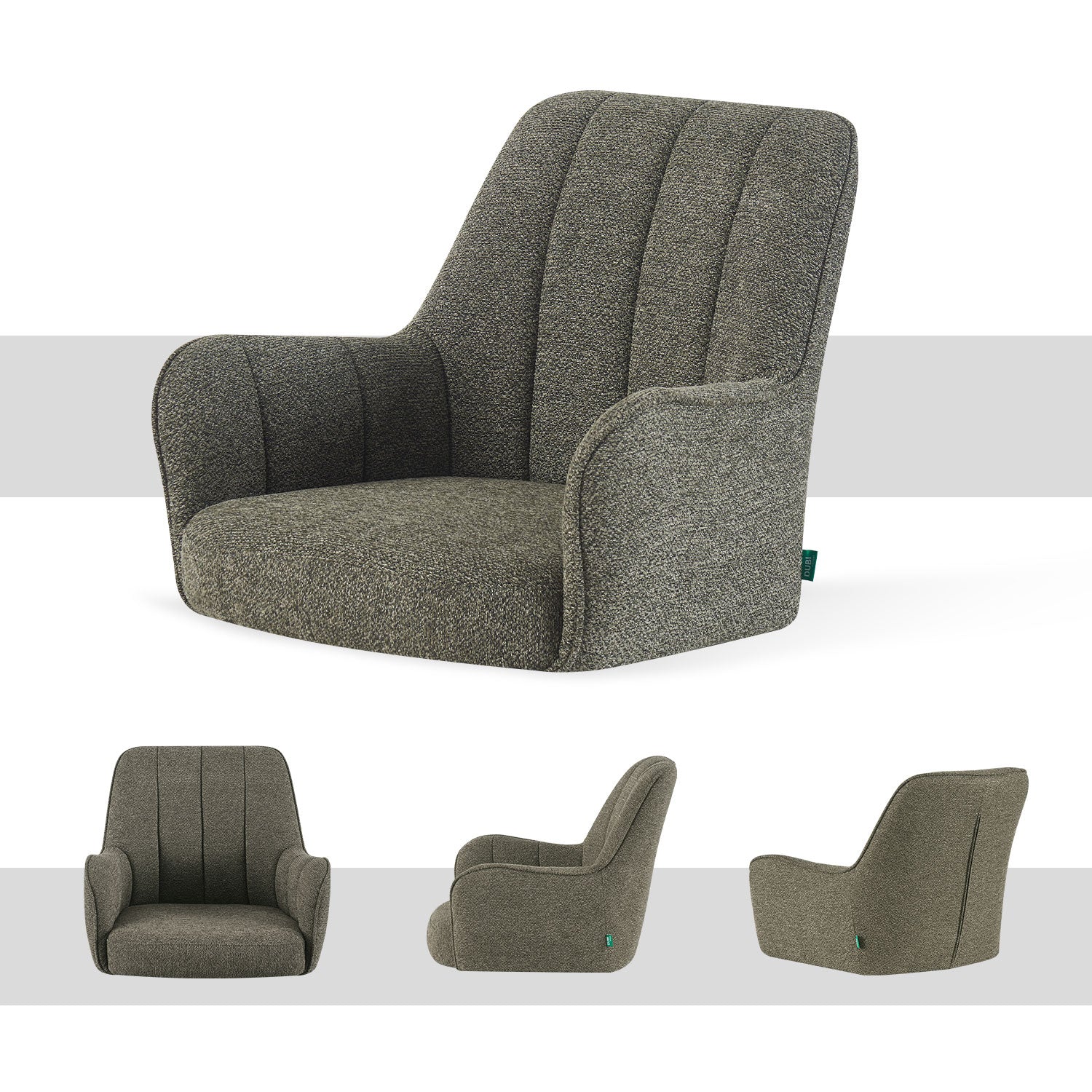 Esszimmerstühle THOMAS-ZARA 2er Set - 360° drehbar mit Rückholfunktion - Image 13