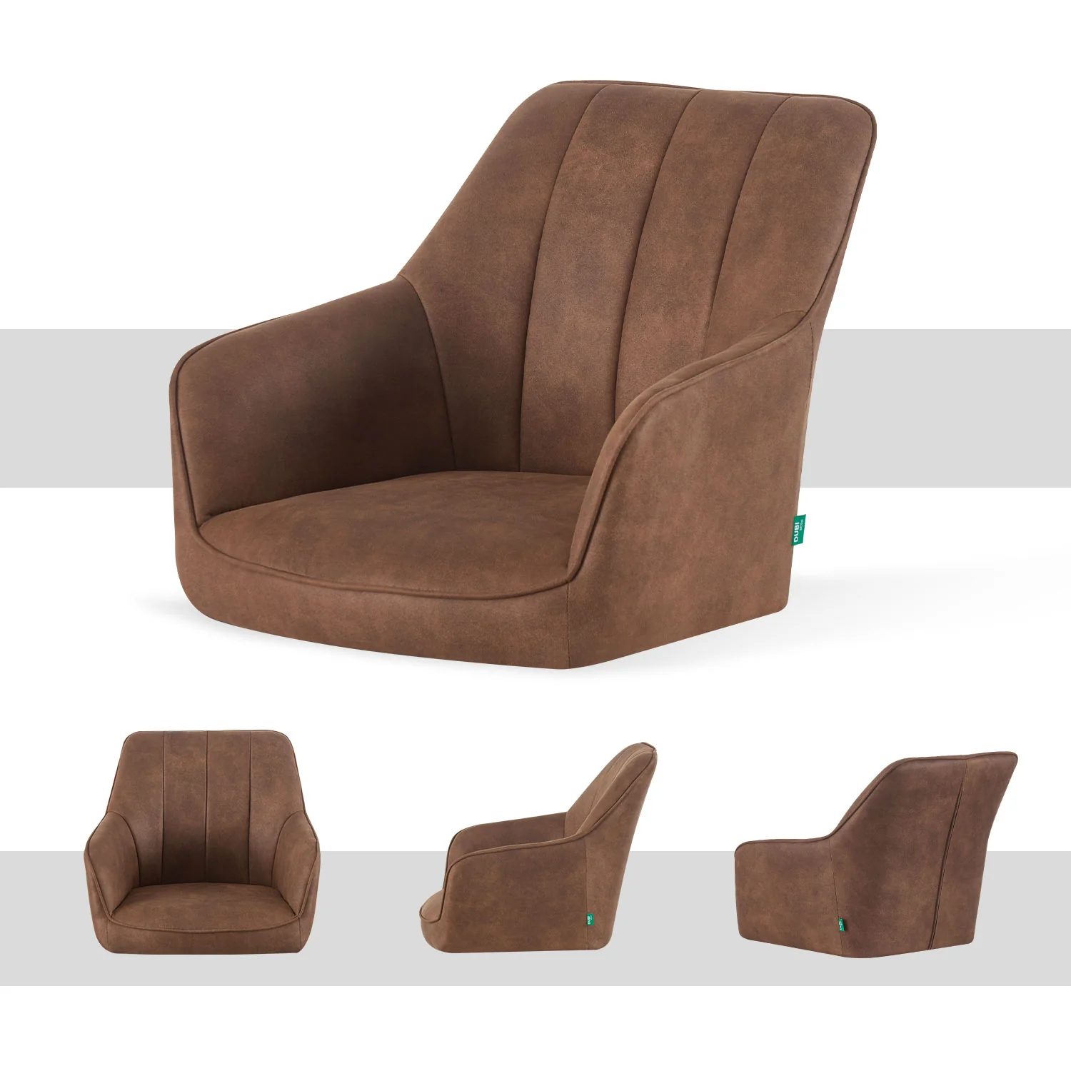 Esszimmerstühle THOMAS-AMIE 2er Set - zeitloser Polsterstuhl mit Metallbeinen - Image 16